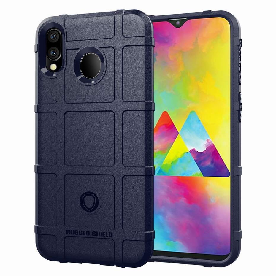 Samsung Galaxy M20 360 degree protection leather back cover by excelsior