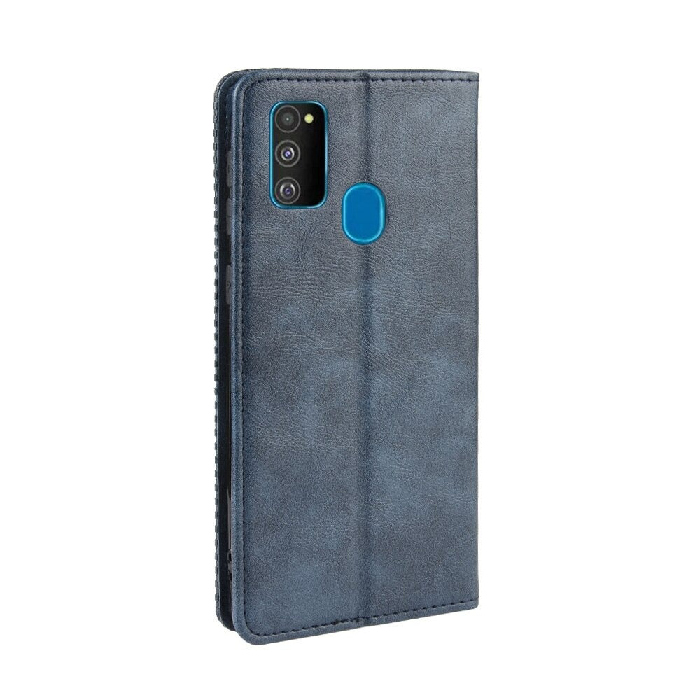 Excelsior Premium Leather Wallet flip Cover Case For Samsung Galaxy M30s