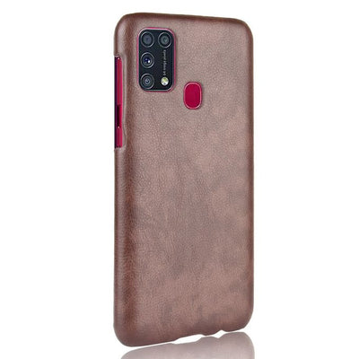 Samsung Galaxy M31 coffee color hard back cover case