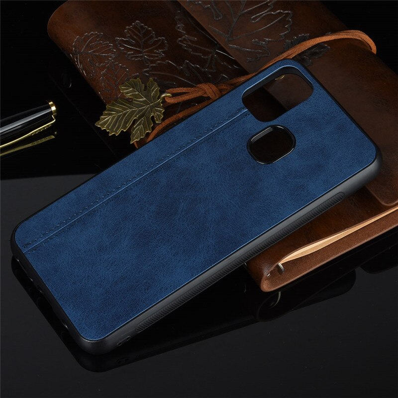 Excelsior Premium PU Leather Back Cover Case For Samsung Galaxy M31