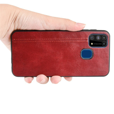 Excelsior Premium PU Leather Back Cover Case For Samsung Galaxy M31