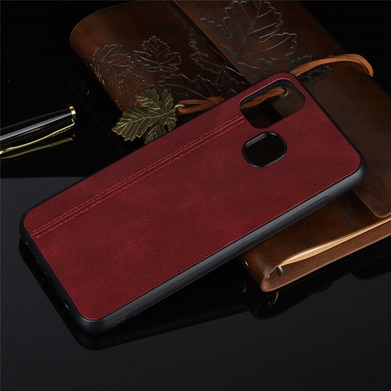 Excelsior Premium PU Leather Back Cover Case For Samsung Galaxy M31