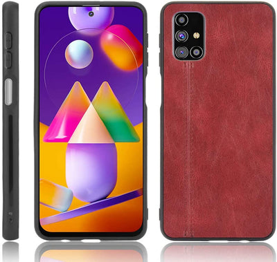 Excelsior Premium PU Leather Back Cover Case For Samsung Galaxy M31s