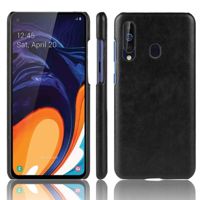 Samsung Galaxy M40 black color leather back cover case