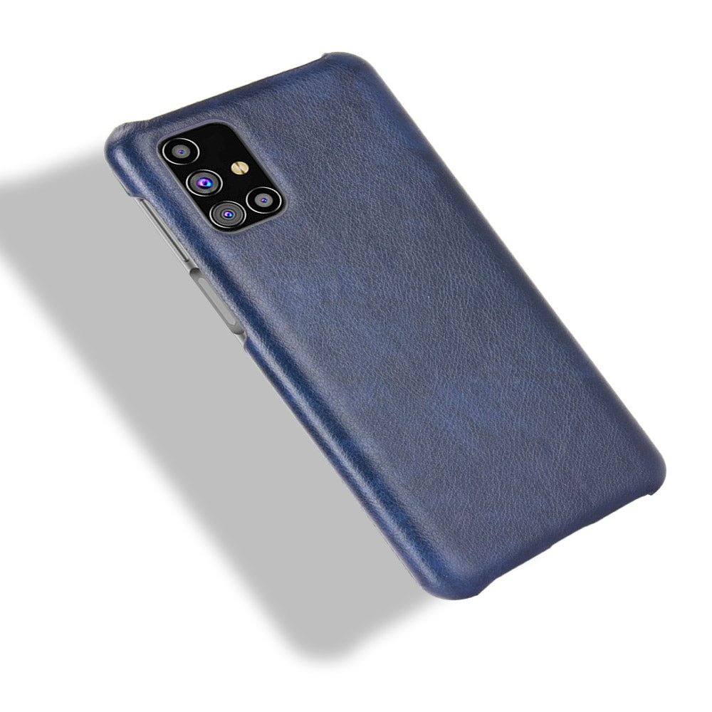Samsung Galaxy M51 blue color hard back cover case