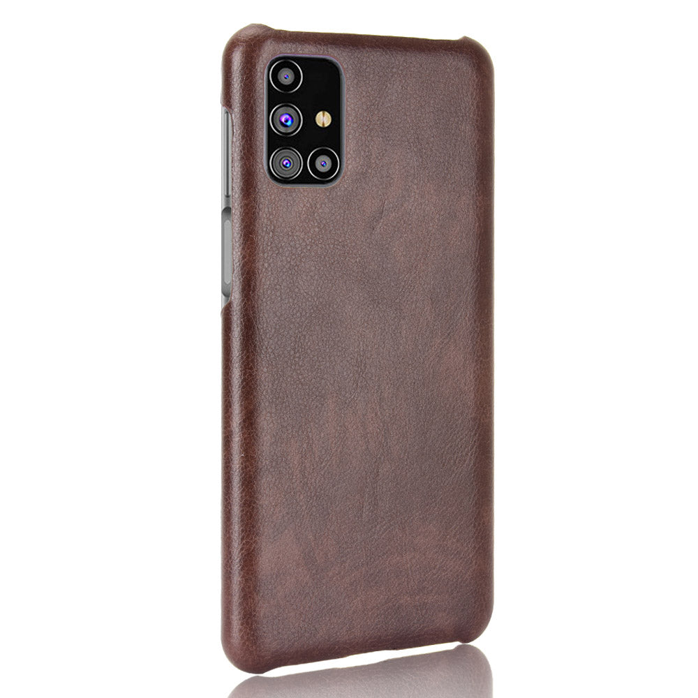 Samsung Galaxy M51 coffee color hard back cover case