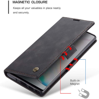 Samsung Galaxy Note 10 Plus Magnetic flip Wallet case cover