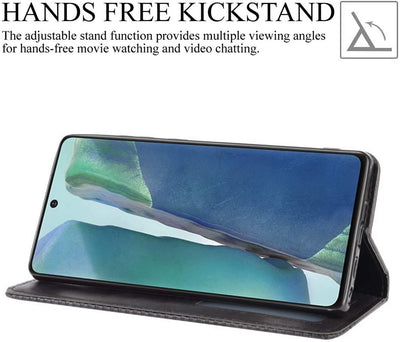 Samsung Galaxy Note 20 Leather Wallet flip case cover with stand function
