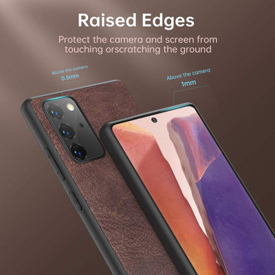 Samsung Galaxy Note 20 raised edges to provide full protection