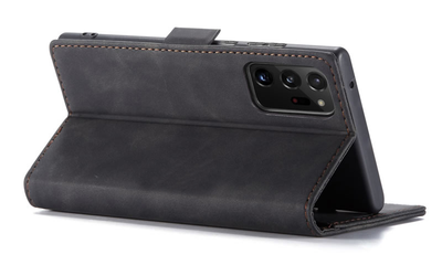 Samsung Galaxy Note 20 Ultra Leather Wallet flip case cover with stand function