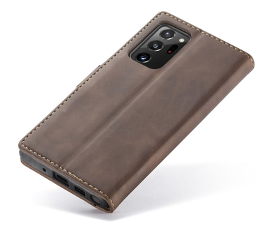 Samsung Galaxy Note 20 Ultra full body protection Leather Wallet flip case cover by Excelsior