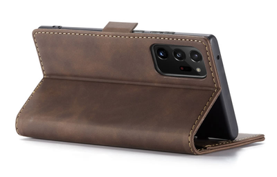 Samsung Galaxy Note 20 Ultra Leather Wallet flip case cover with stand function