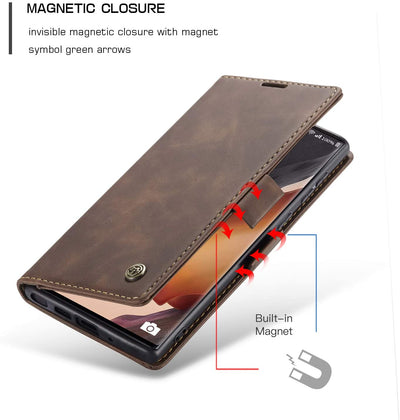 Samsung Galaxy Note 20 Ultra Magnetic flip Wallet case cover