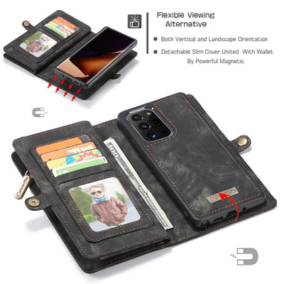 Samsung Galaxy Note 20 Ultra Leather Wallet flip case cover with stand function