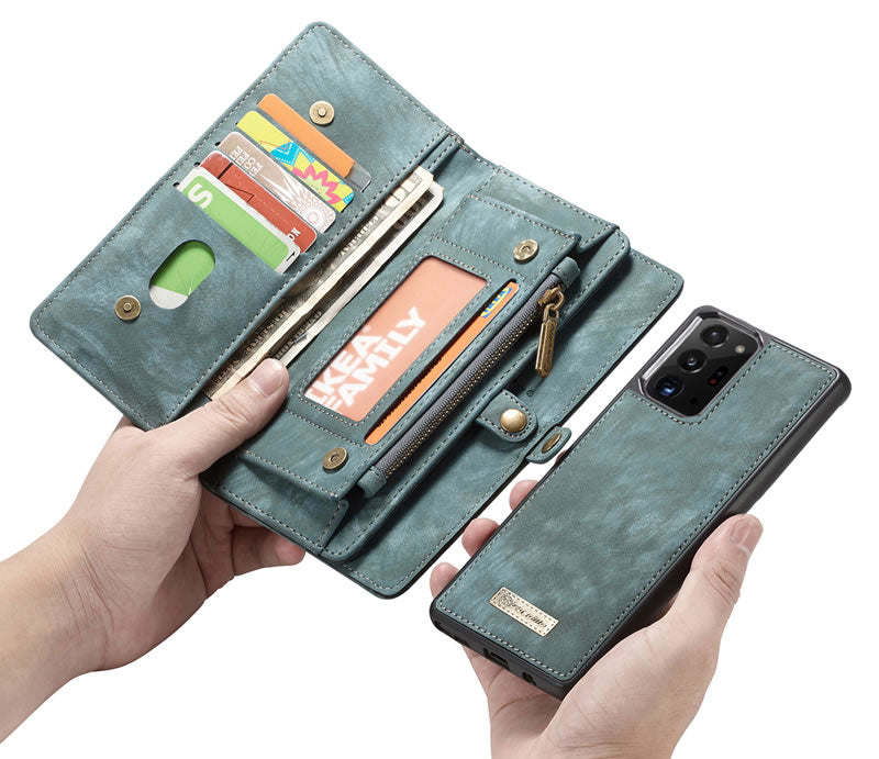 Samsung Galaxy Note 20 Ultra flip wallet cover with detachable back case cover