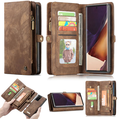 Samsung Galaxy Note 20 Ultra full body protection Leather Wallet flip case cover by Excelsior
