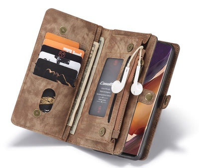 Samsung Galaxy Note 20 Ultra 360 degree protection leather wallet flip cover by excelsior
