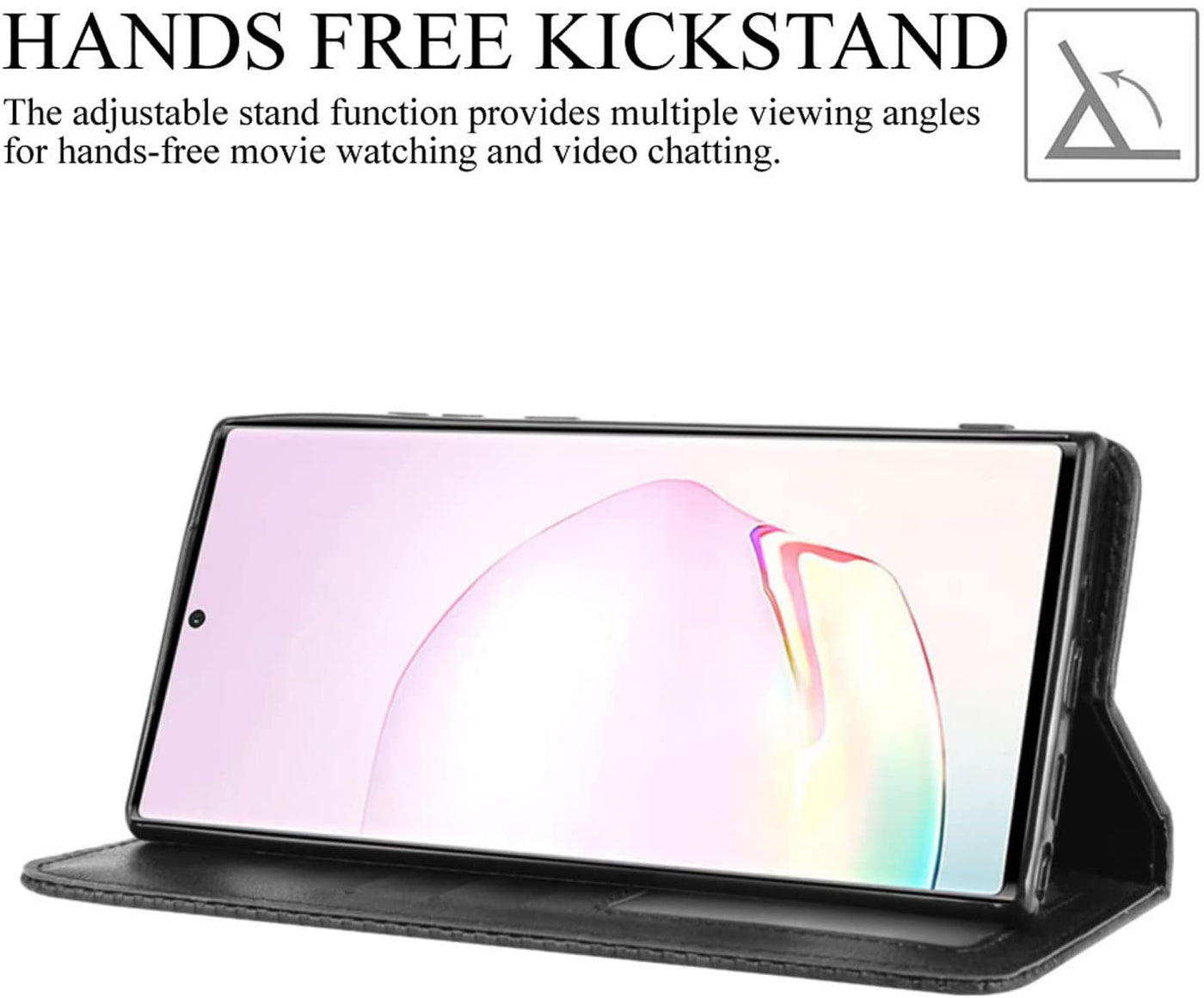 Samsung Galaxy Note 20 Ultra Leather Wallet flip case cover with stand function