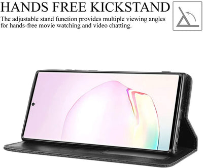Samsung Galaxy Note 20 Ultra Leather Wallet flip case cover with stand function