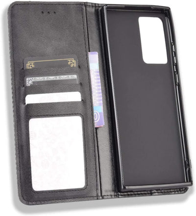 Samsung Galaxy Note 20 Ultra full body protection Leather Wallet flip case cover by Excelsior