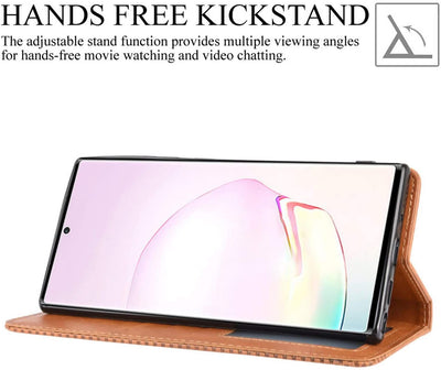 Samsung Galaxy Note 20 Ultra Leather Wallet flip case cover with stand function