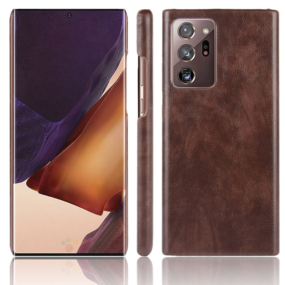 Excelsior Premium PU Leather Hard Back Cover case for Samsung Galaxy Note 20 Ultra