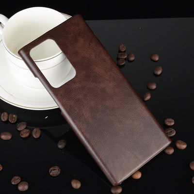 Excelsior Premium PU Leather Hard Back Cover case for Samsung Galaxy Note 20 Ultra