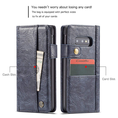 Excelsior Premium Leather Wallet flip Cover Case For Samsung Galaxy S10e (2019)