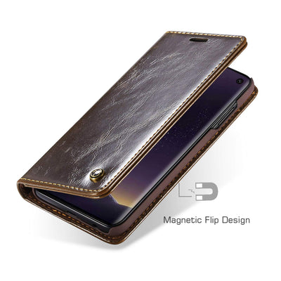 Samsung Galaxy S10 Magnetic flip Wallet case
