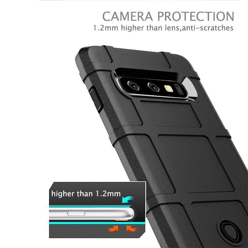 Samsung Galaxy S10e raised edges to provide full protection