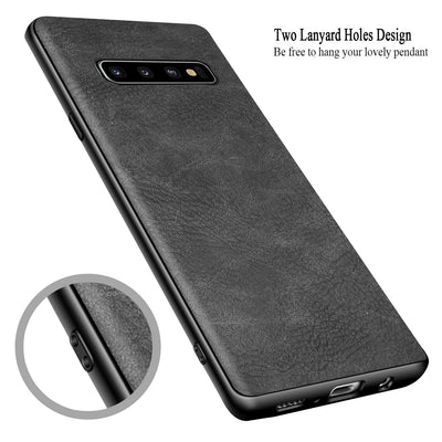 Excelsior Premium PU Leather Back Cover Case For Samsung Galaxy S10 Plus
