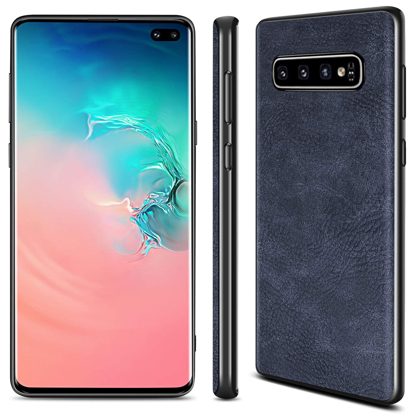 Excelsior Premium PU Leather Back Cover Case For Samsung Galaxy S10 Plus