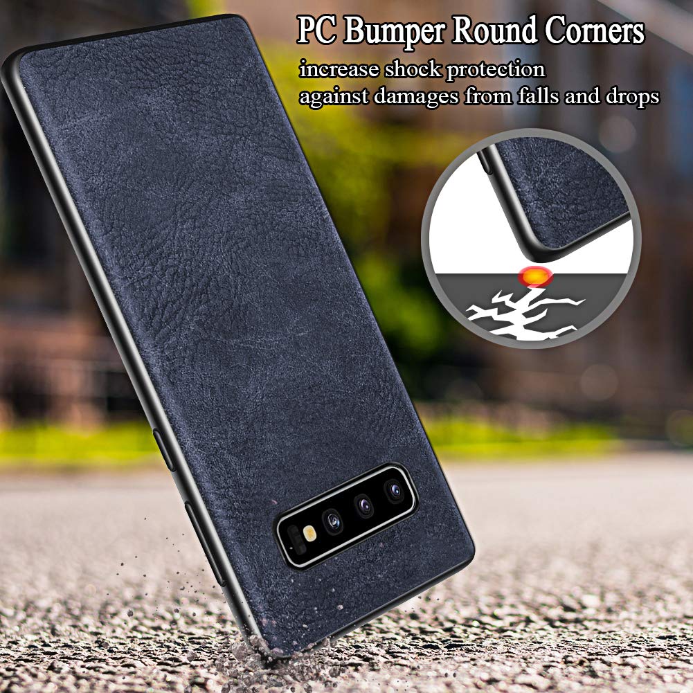 Excelsior Premium PU Leather Back Cover Case For Samsung Galaxy S10 Plus