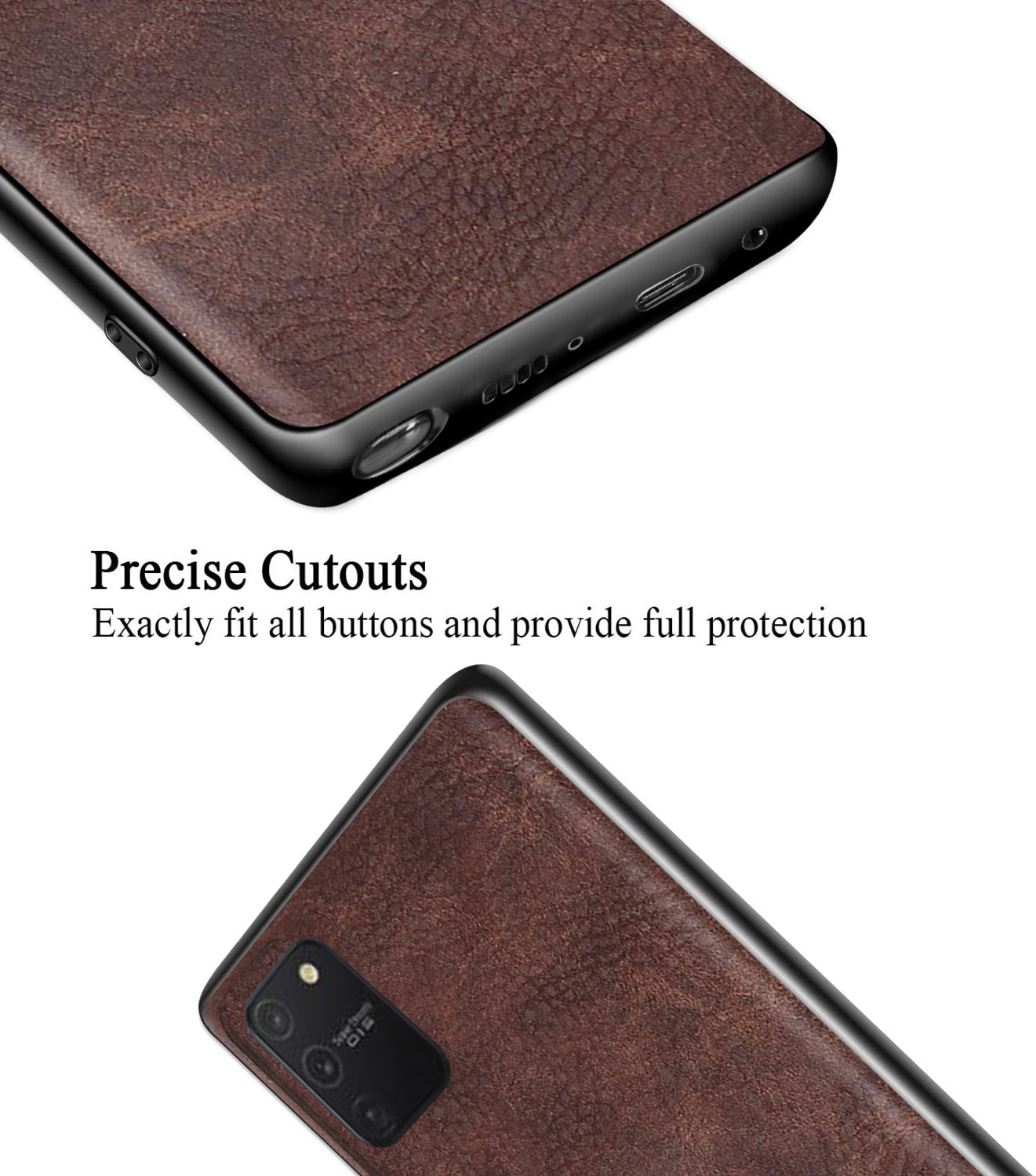Samsung Galaxy S10 Lite 360 degree protection leather back cover by excelsior