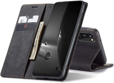 Samsung Galaxy S20 FE Leather Wallet flip case cover with stand function and card slots