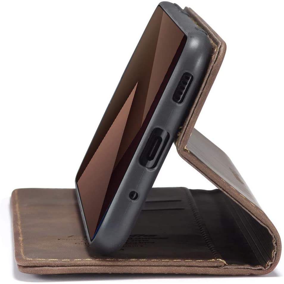 Samsung Galaxy S20 5G Leather Wallet flip cover with stand function