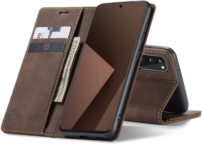 Samsung Galaxy S20 5G Leather Wallet flip cover with stand function and card slots