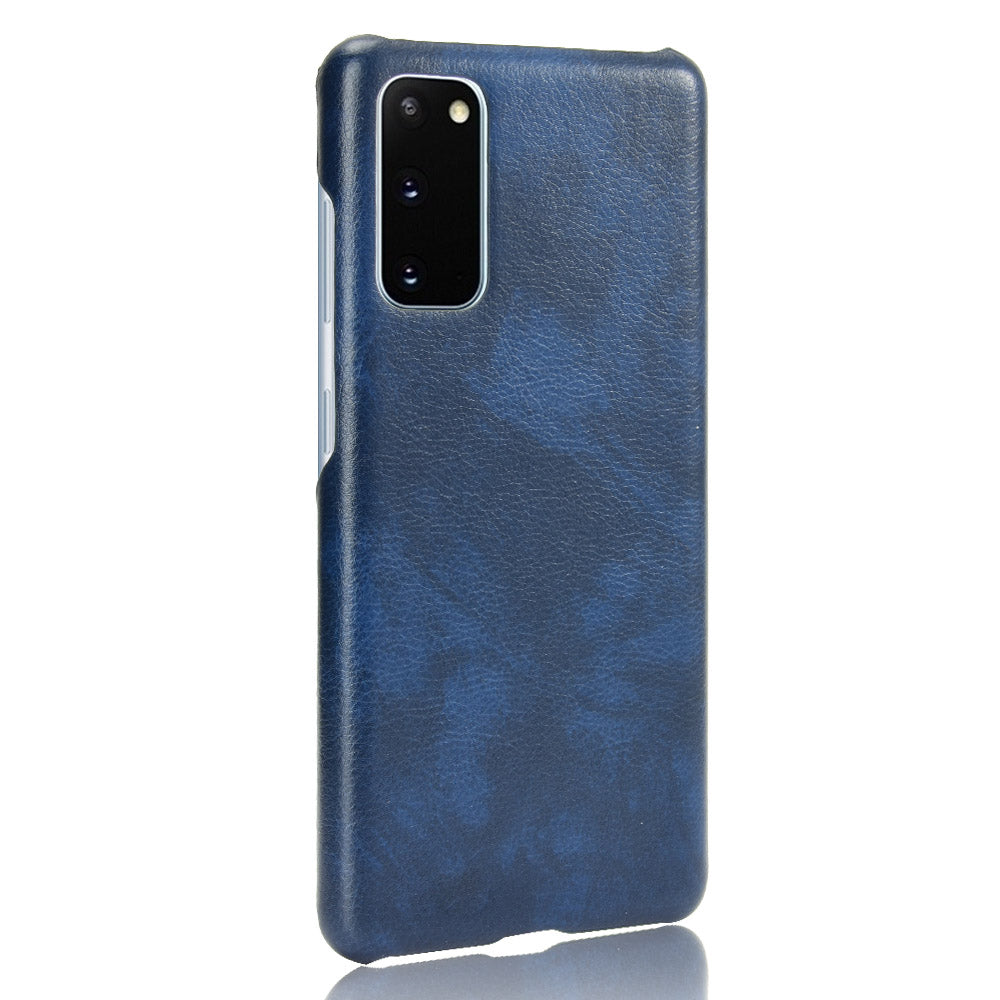 Samsung Galaxy S20 FE blue color hard back cover case