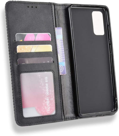 Samsung Galaxy S20 FE full body protection Leather Wallet flip case cover by Excelsior
