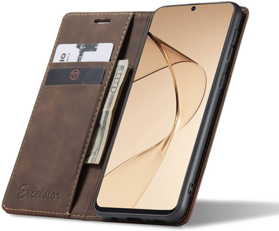 Samsung Galaxy S20 Plus Leather Wallet flip case cover with card slots by Excelsior