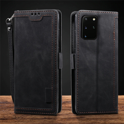 Excelsior Premium PU Leather Wallet flip Cover Case For Samsung Galaxy S20 Plus