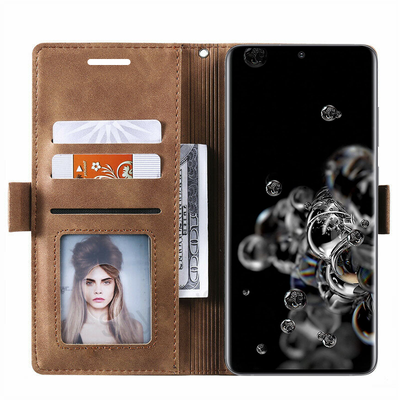 Excelsior Premium PU Leather Wallet flip Cover Case For Samsung Galaxy S20 Ultra