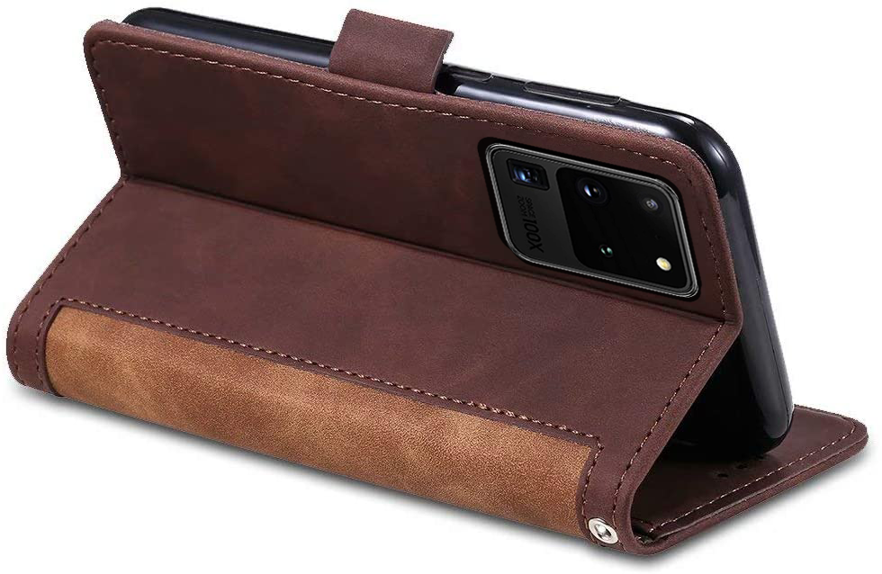 Excelsior Premium PU Leather Wallet flip Cover Case For Samsung Galaxy S20 Ultra