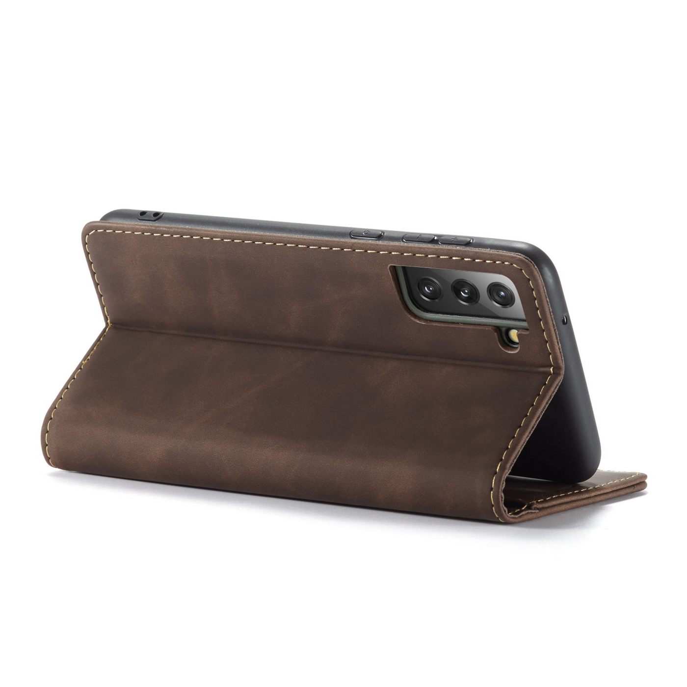 Excelsior Premium PU Leather Wallet flip Cover Case For Samsung Galaxy S21 FE 5G