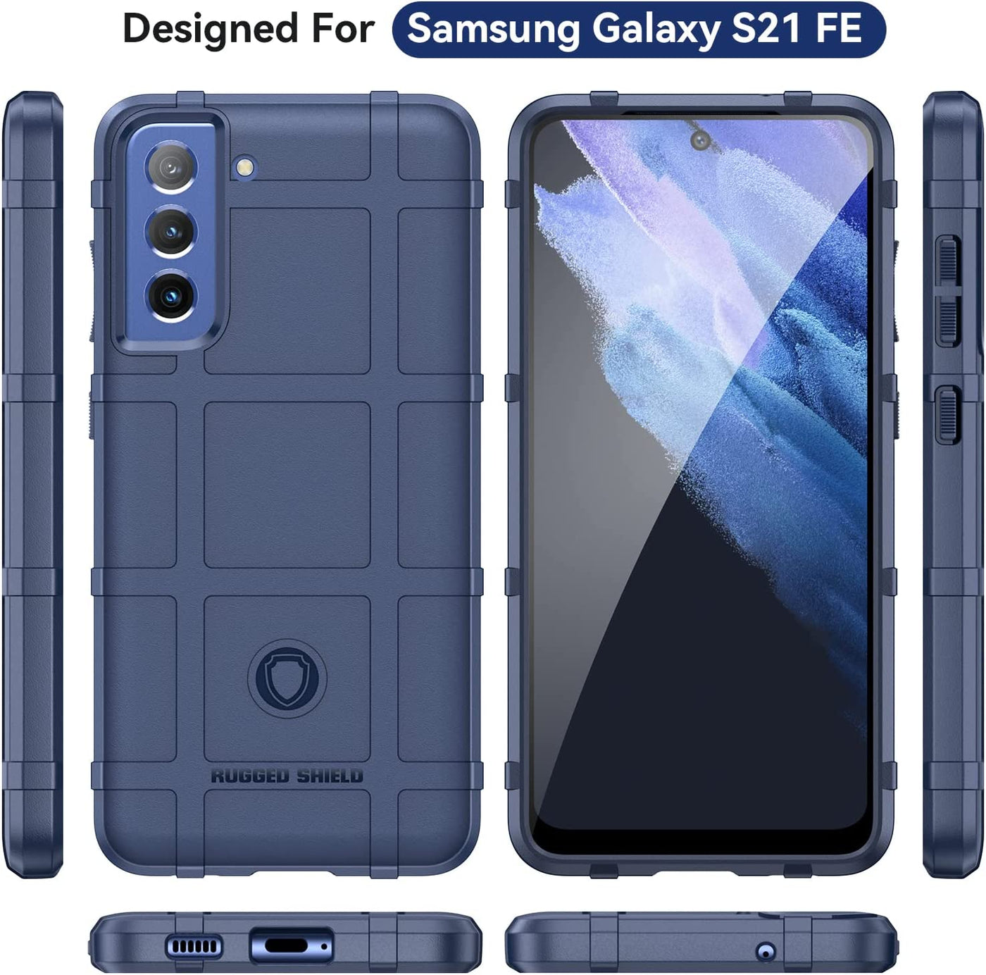 Excelsior Premium Shockproof Armor Back Case Cover For Samsung Galaxy S21 FE