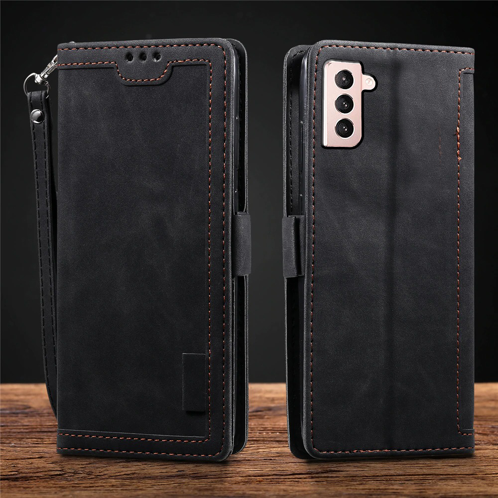 Excelsior Premium Leather Wallet flip Cover Case For Samsung Galaxy S21 FE