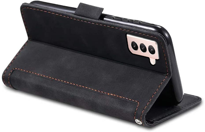 Excelsior Premium Leather Wallet flip Cover Case For Samsung Galaxy S21 FE