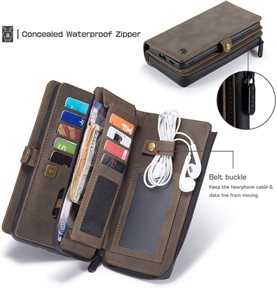 Excelsior Premium Multifunctional Leather Wallet Flip Cover Case For Samsung Galaxy S21 Ultra