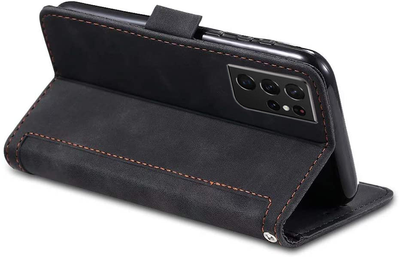 Excelsior Premium PU Leather Wallet flip Cover Case For Samsung Galaxy S21 Ultra