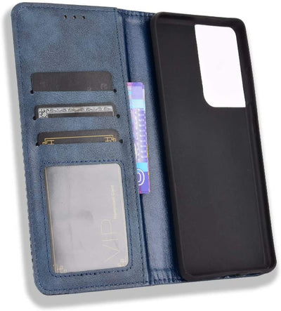 Excelsior Premium Leather Wallet flip Cover Case For Samsung Galaxy S21 Ultra